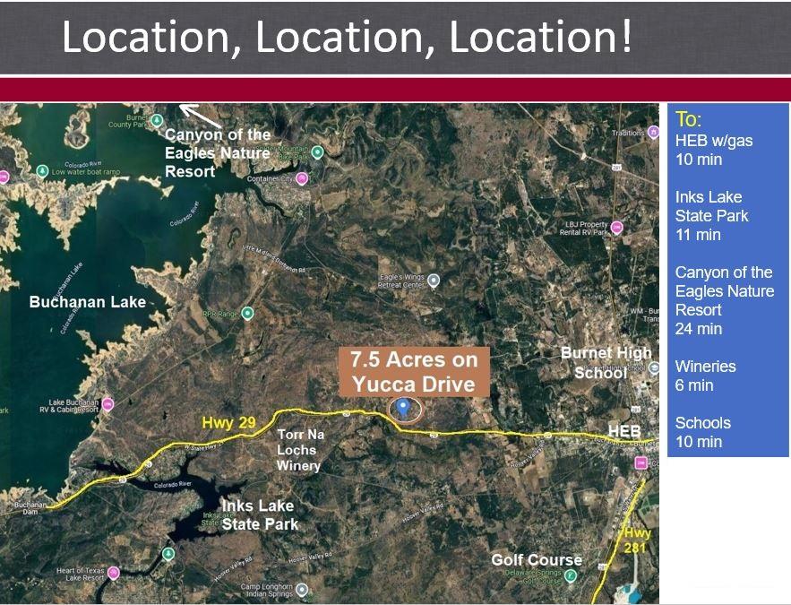 221 Yucca and adjoining lot DR, Burnet, TX 78611 photo 2