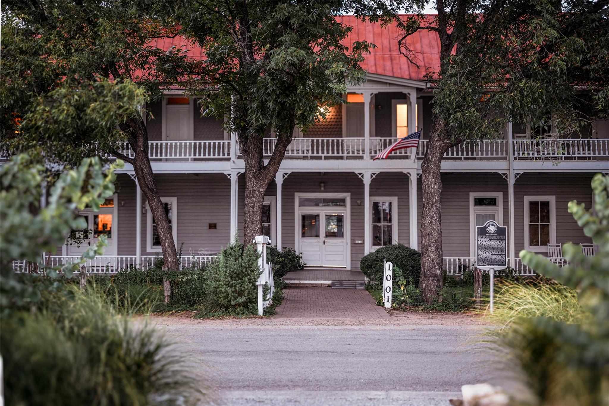 The Antlers Inn and associated buildings
