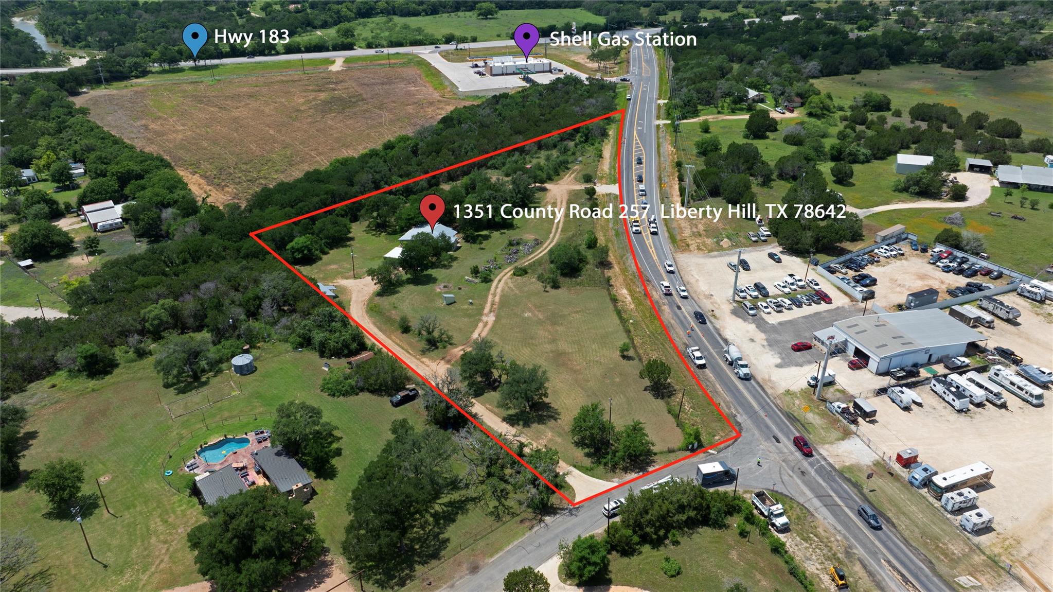 1351 County Road 257, Liberty Hill, TX 78642 photo 2