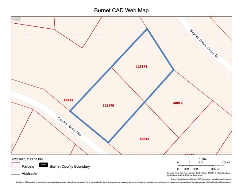 Lot 152 & 153 County Road 128 RD, Burnet, TX 78611 photo 3